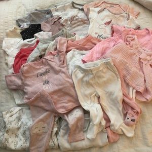 Chick Pea*just one you* silver linings * Carter’s